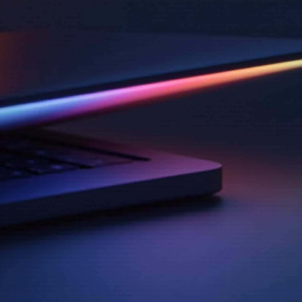 мигающая сенсорная панель macbook pro