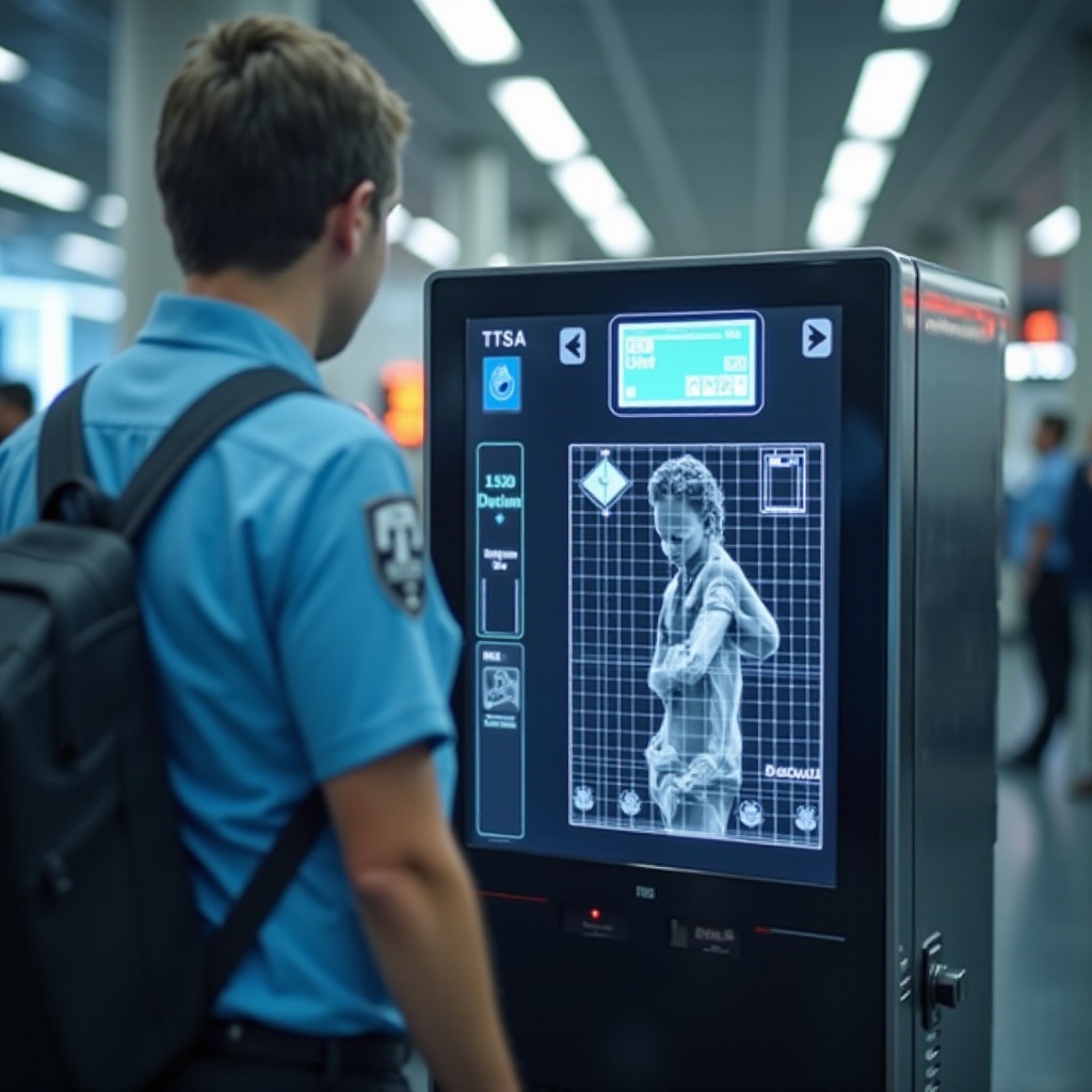 могу ли TSA скенери да виде кроз метал