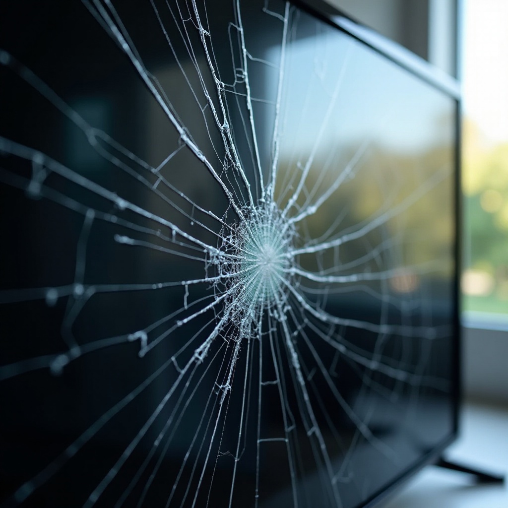 samsung un55nu6900 pęknięcie ekranu jak naprawić ekran DIY