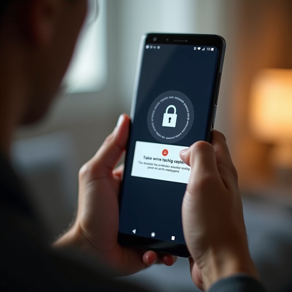 fałszywe powiadomienie o wirusie android