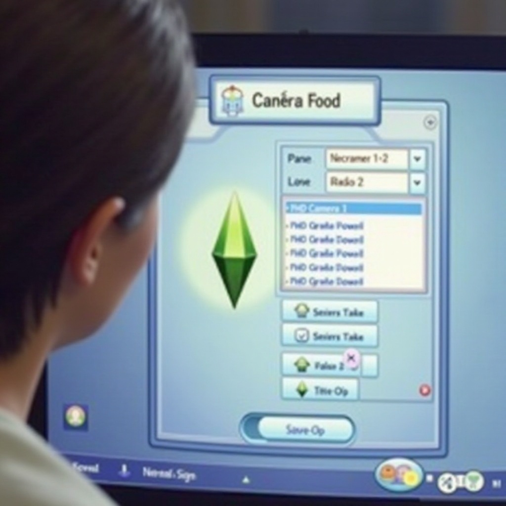 како закључати камеру у Симс 4