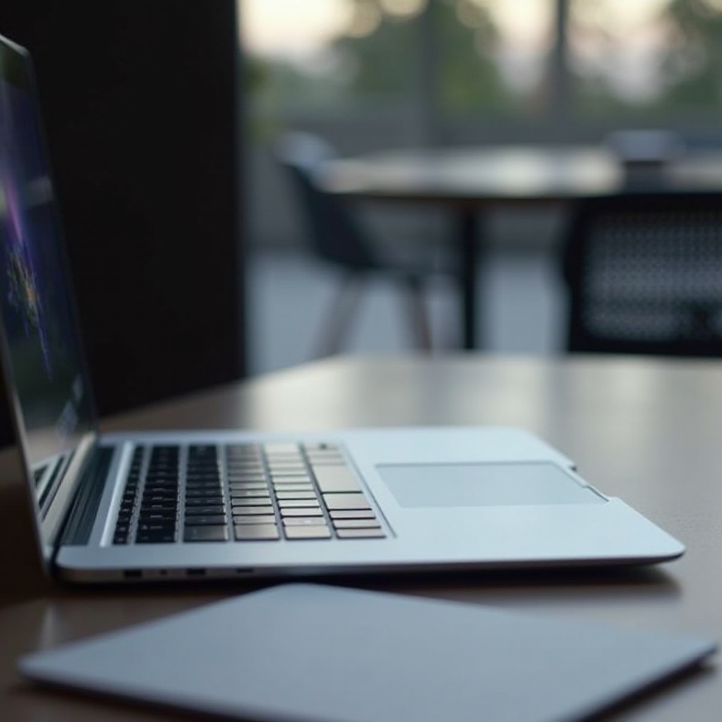 شريط اللمس في ماكبوك برو يومض