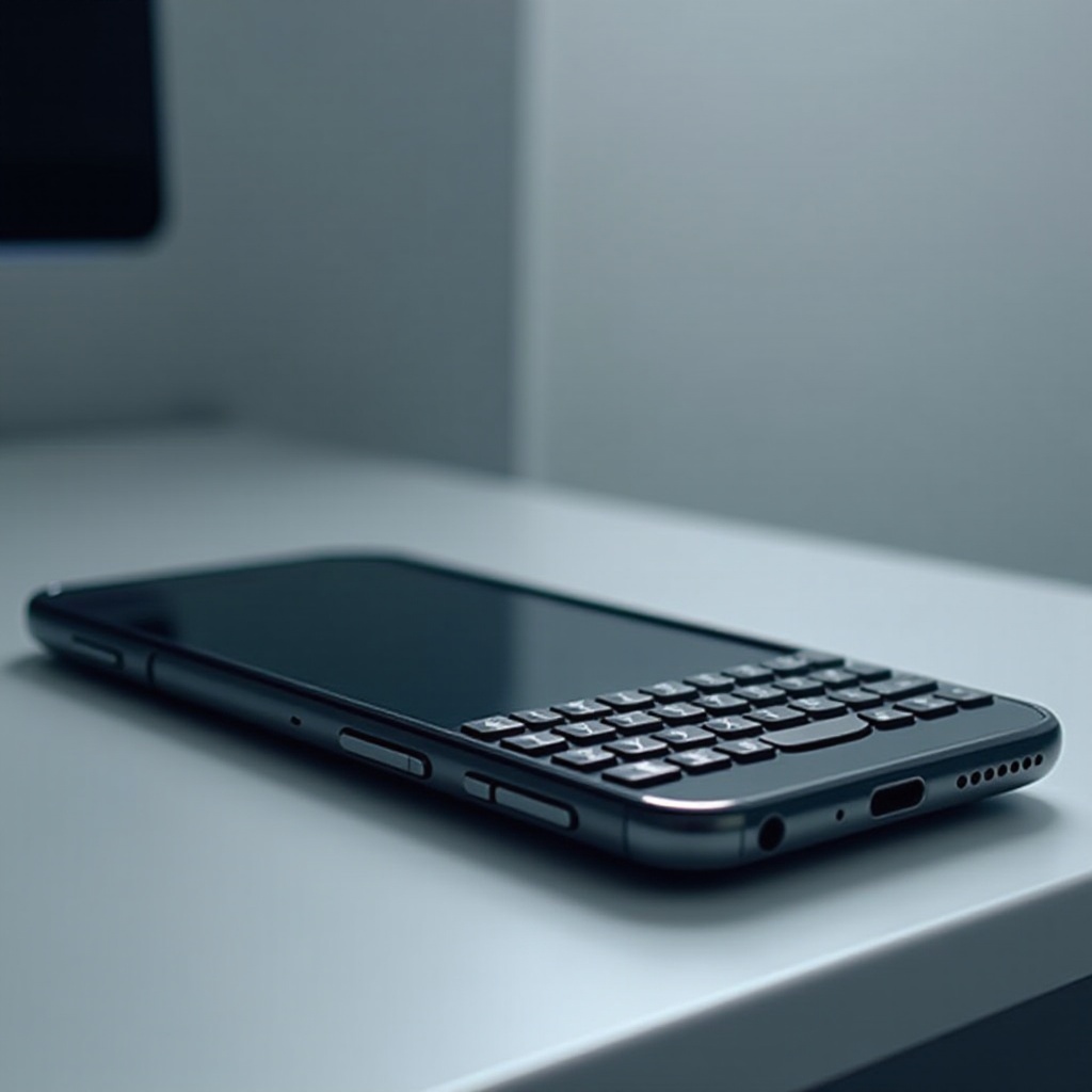 phone with keyboard slide