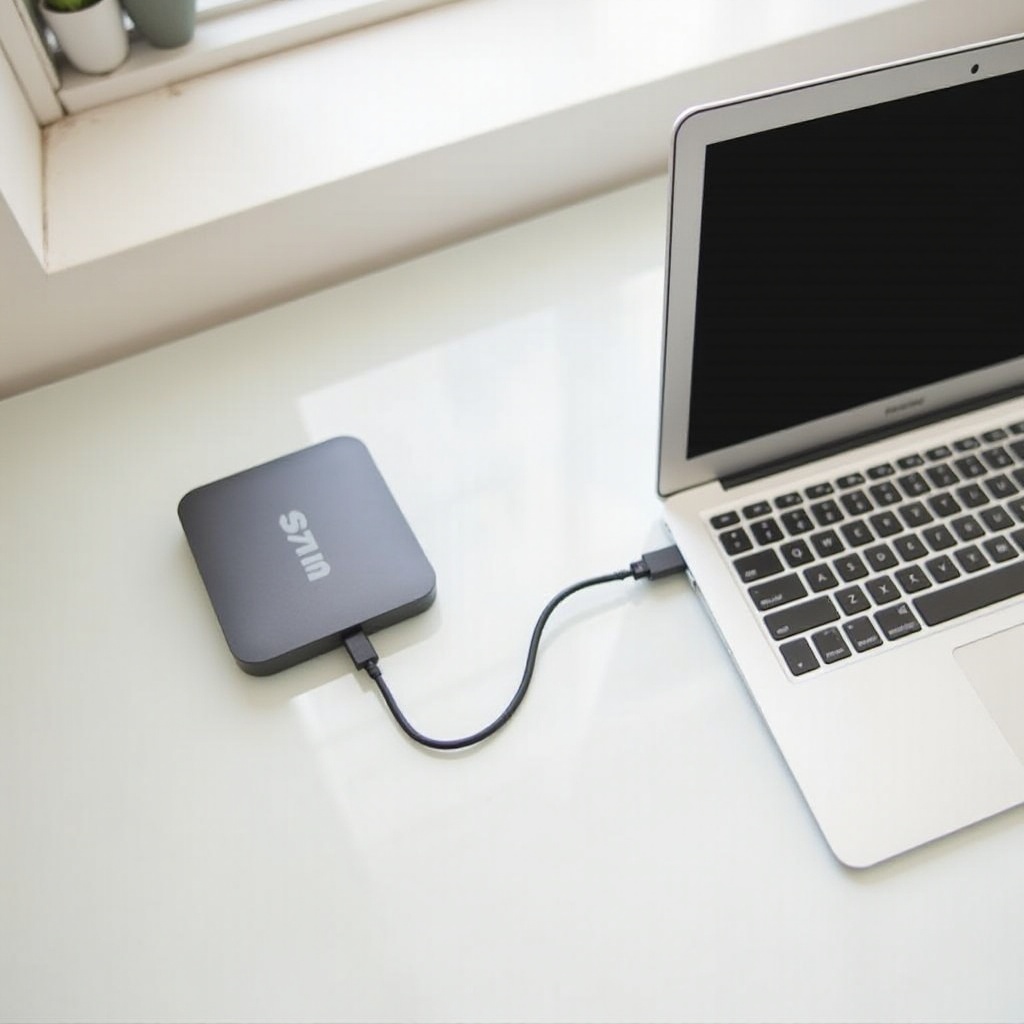 как да свържете hollyland lark m1 към macbook air