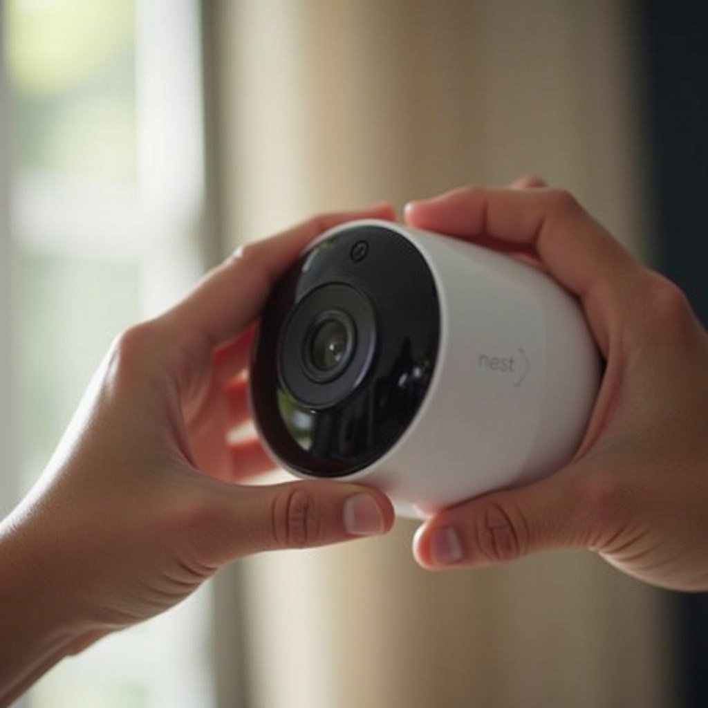 как сбросить камеру Nest