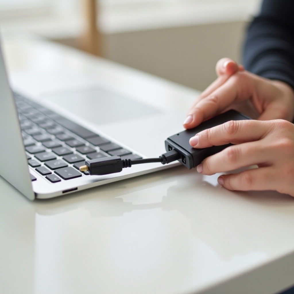 كيفية توصيل hollyland lark m1 بـ macbook air