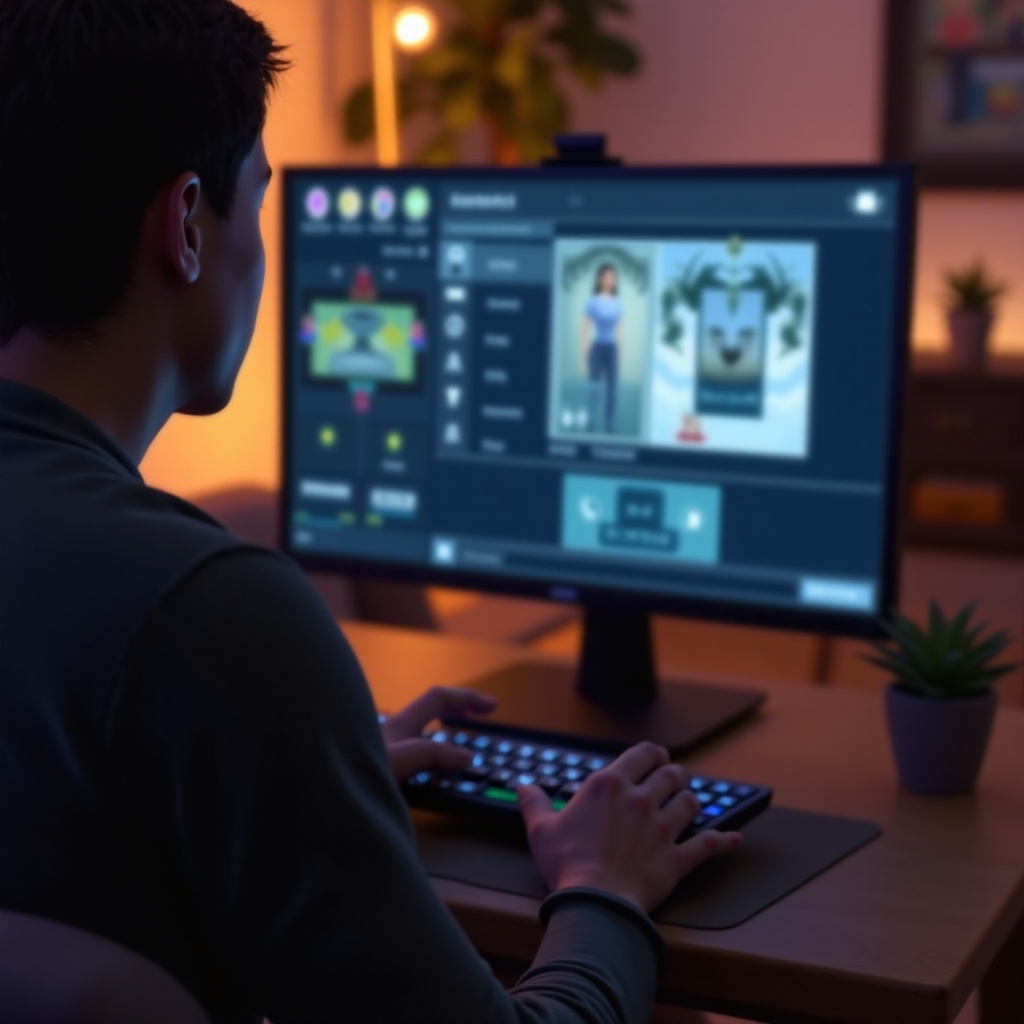 jak zamknout kameru v Sims 4