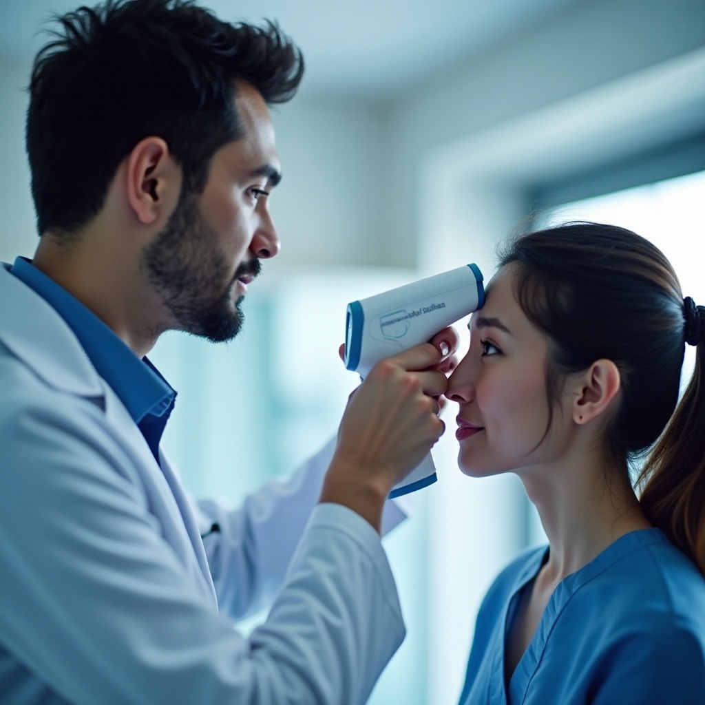 sunt scanerele de temperatură a frunții precise