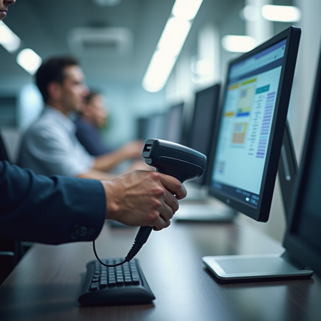 skenery čárových kódů, které pracují s QuickBooks