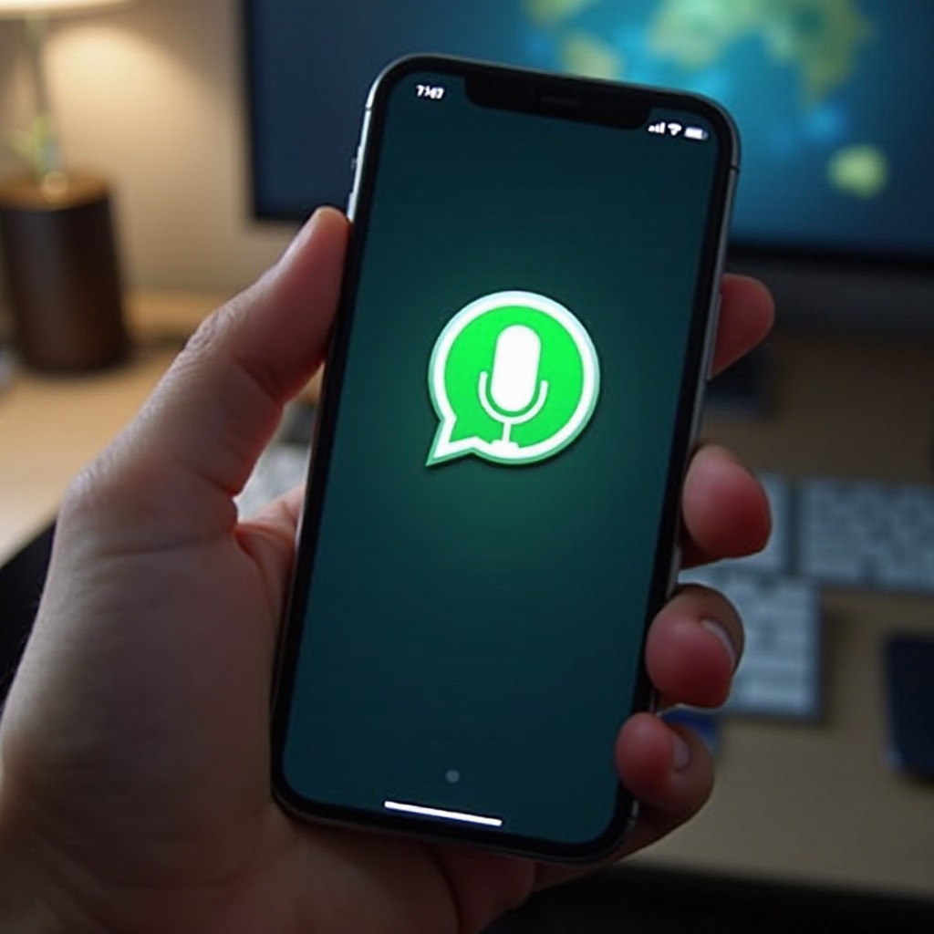 микрофон whatsapp не ради на iPhone