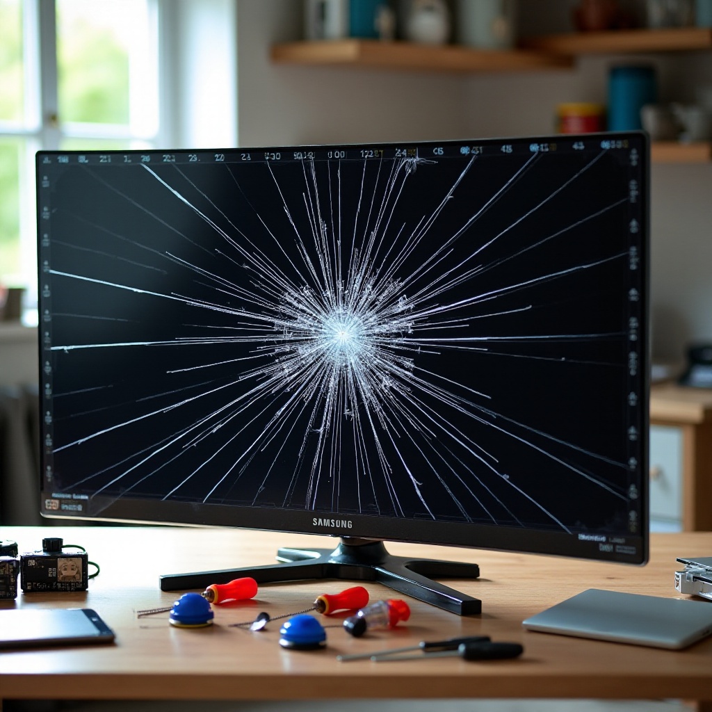 samsung un55nu6900 fisură pe ecran cum să repari ecranul DIY