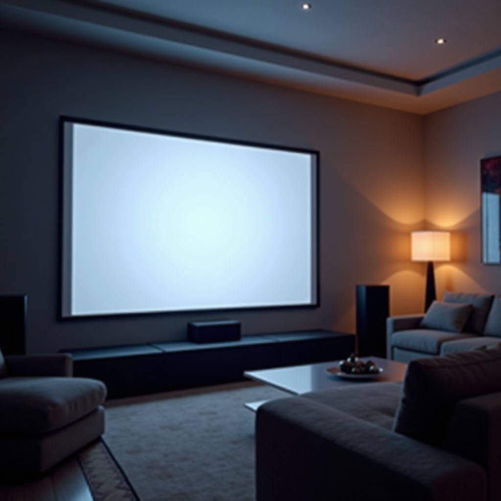best motorized projector screen