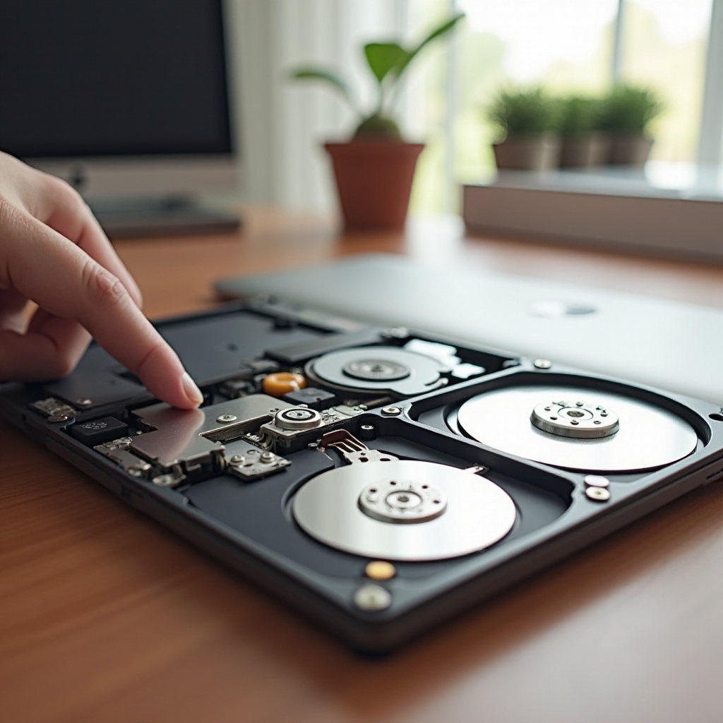 jak vyměnit pevný disk v macbooku pro