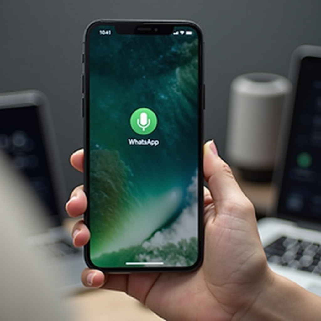 микрофонът на whatsapp не работи на iPhone