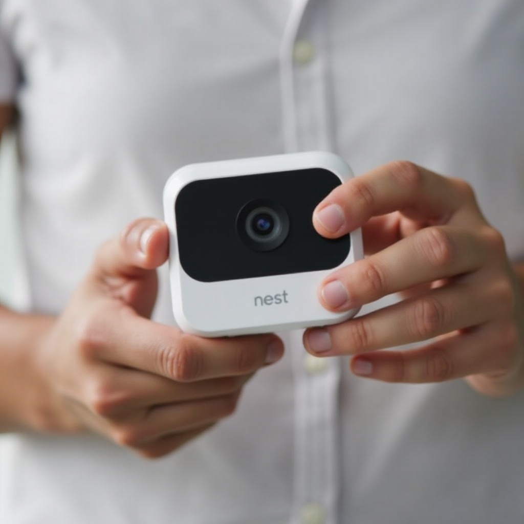 how to reset a nest camera