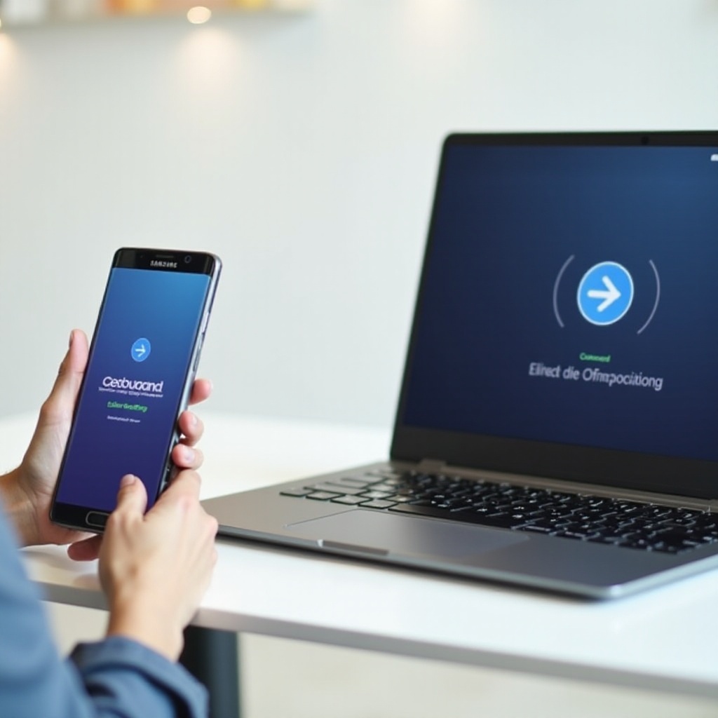 how to cast from samsung s24 to a chromebook laptop