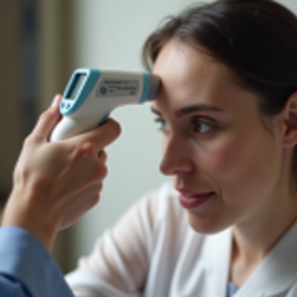 هل ماسحات درجة حرارة الجبهة دقيقة