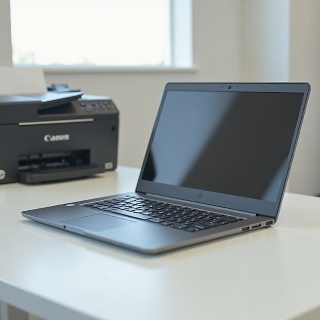هل يمكنني الطباعة على طابعة Canon قديمة من Chromebook