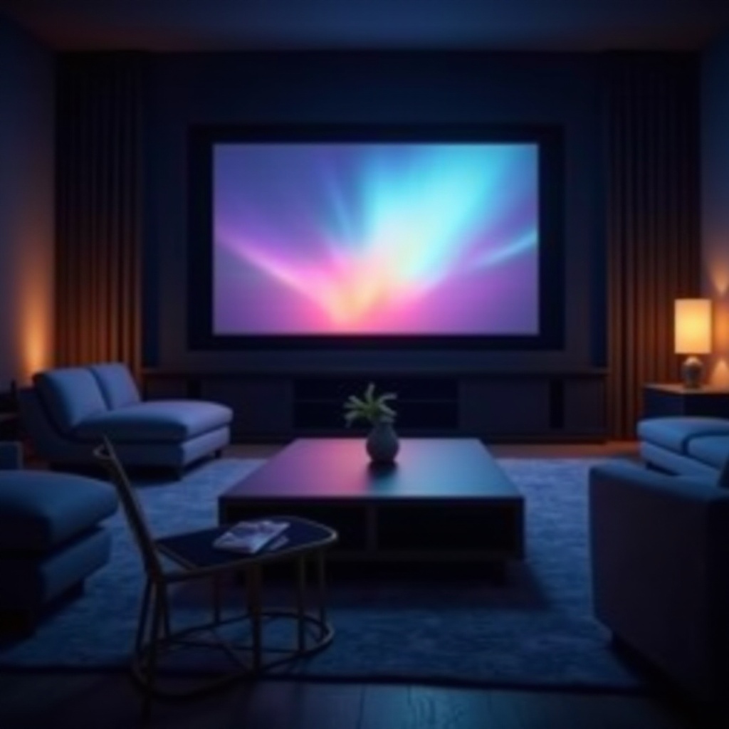 cele mai bune setări de luminozitate, contrast, claritate pentru proiector