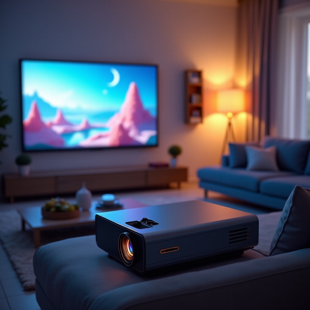 best home projector with speakers
