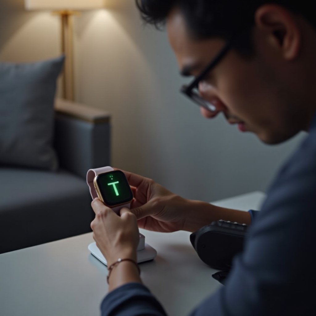 galaxy watch не заряжается