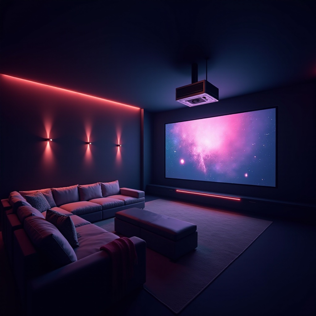 luksusowy projektor do dużych kin domowych