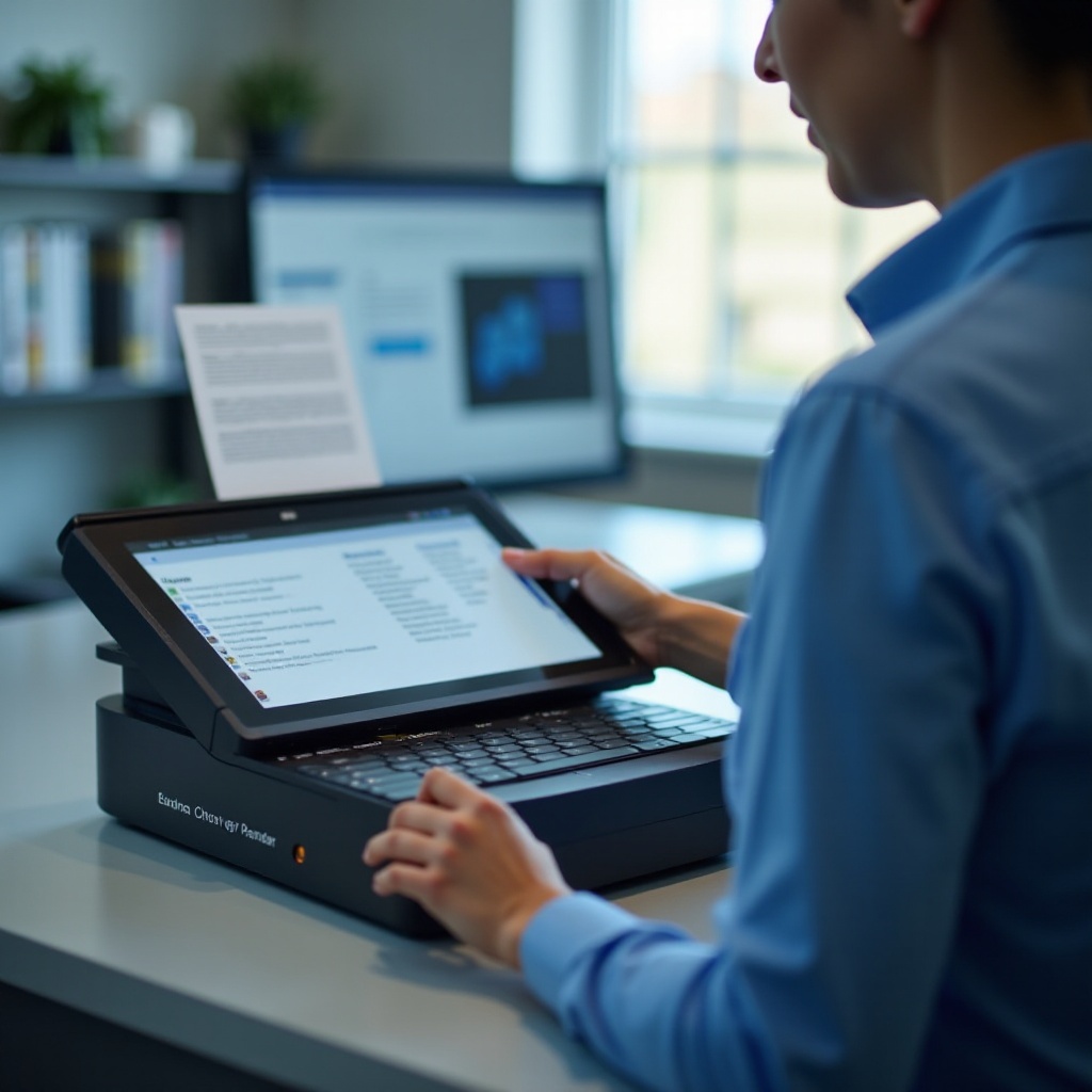 417 бръмчене на скенера