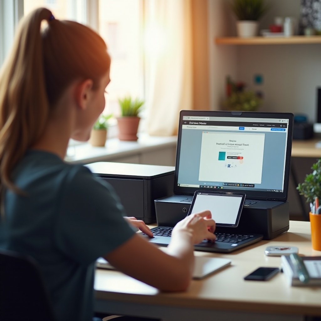 kako da povežem svoj Canon štampač sa laptopom bežično