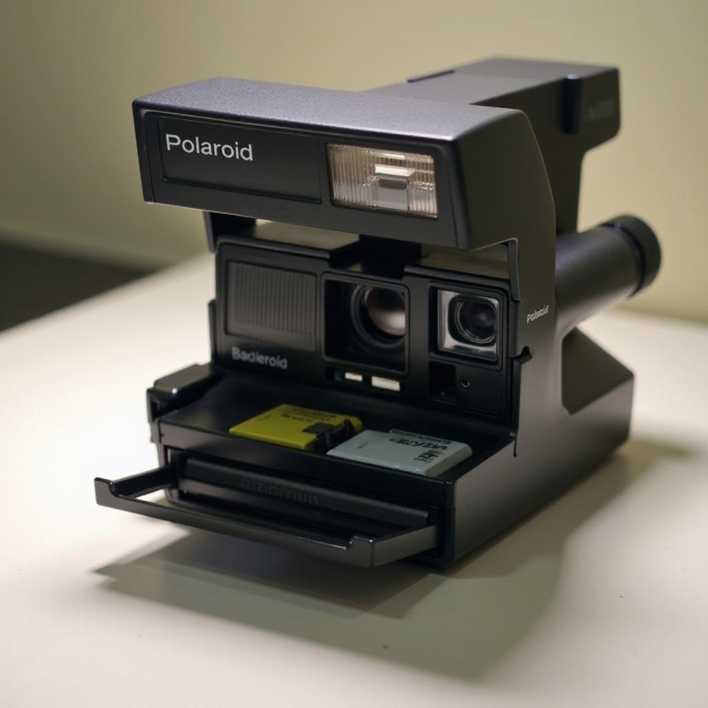 cât de mult durează până se descarcă bateria din camera Polaroid 600