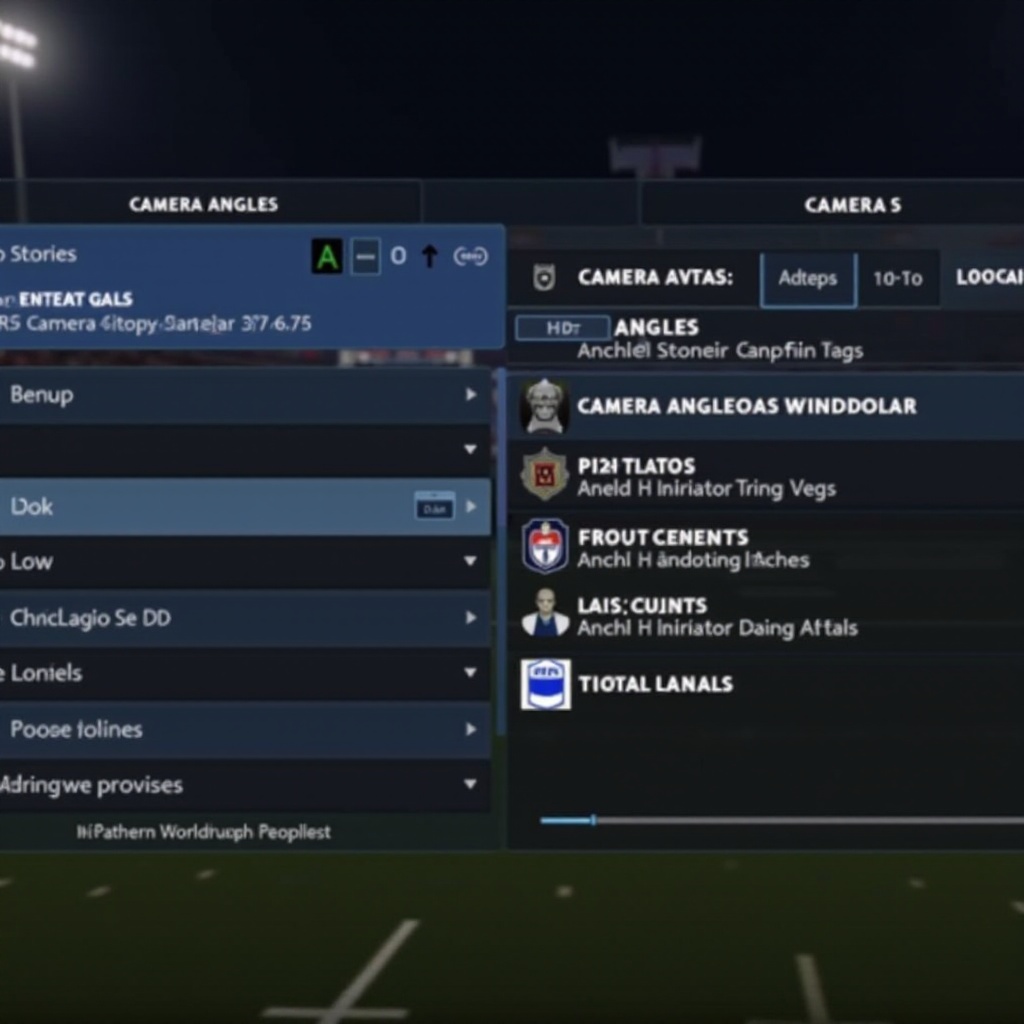 как изменить угол камеры ncaa 25