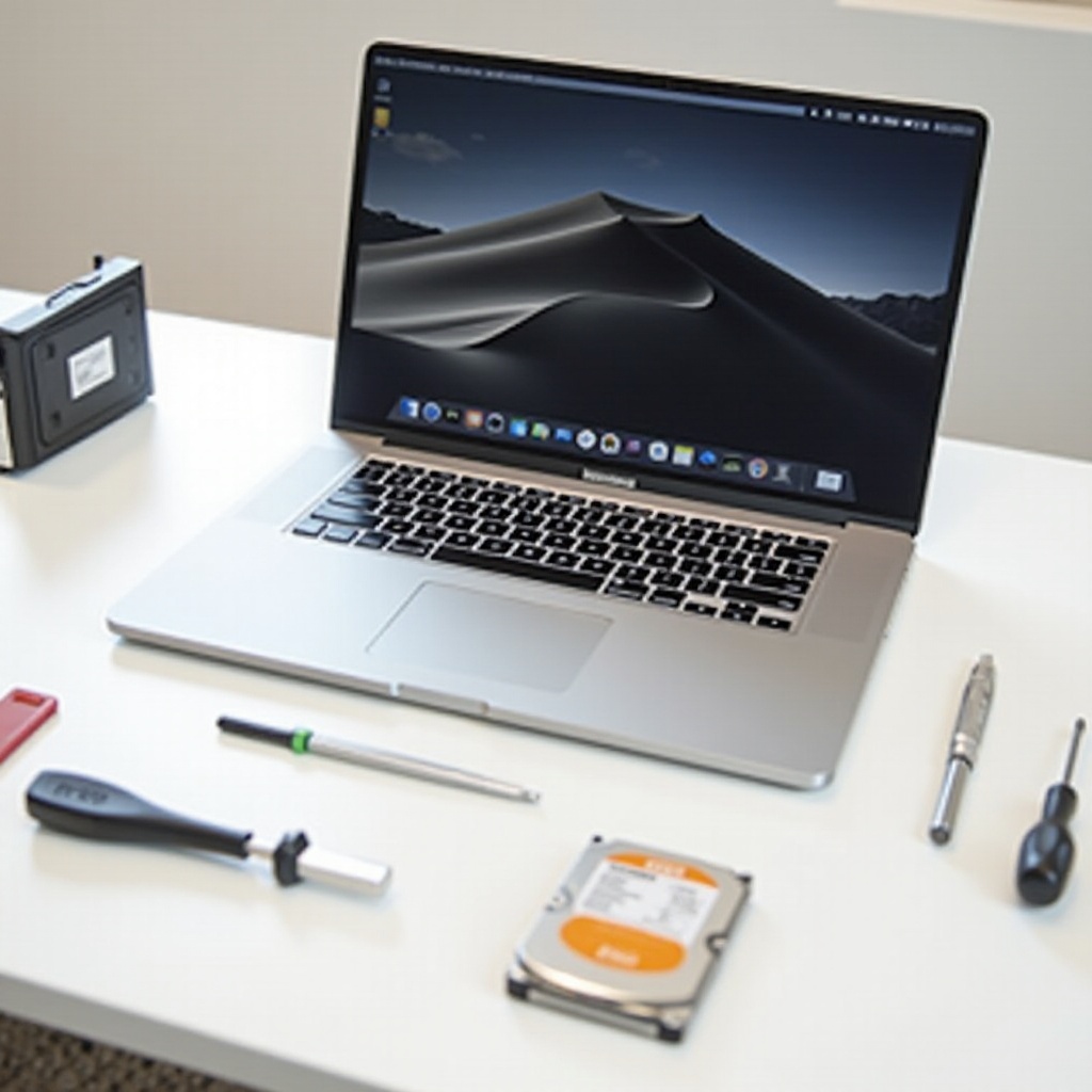 как да заменим твърдия диск в macbook pro