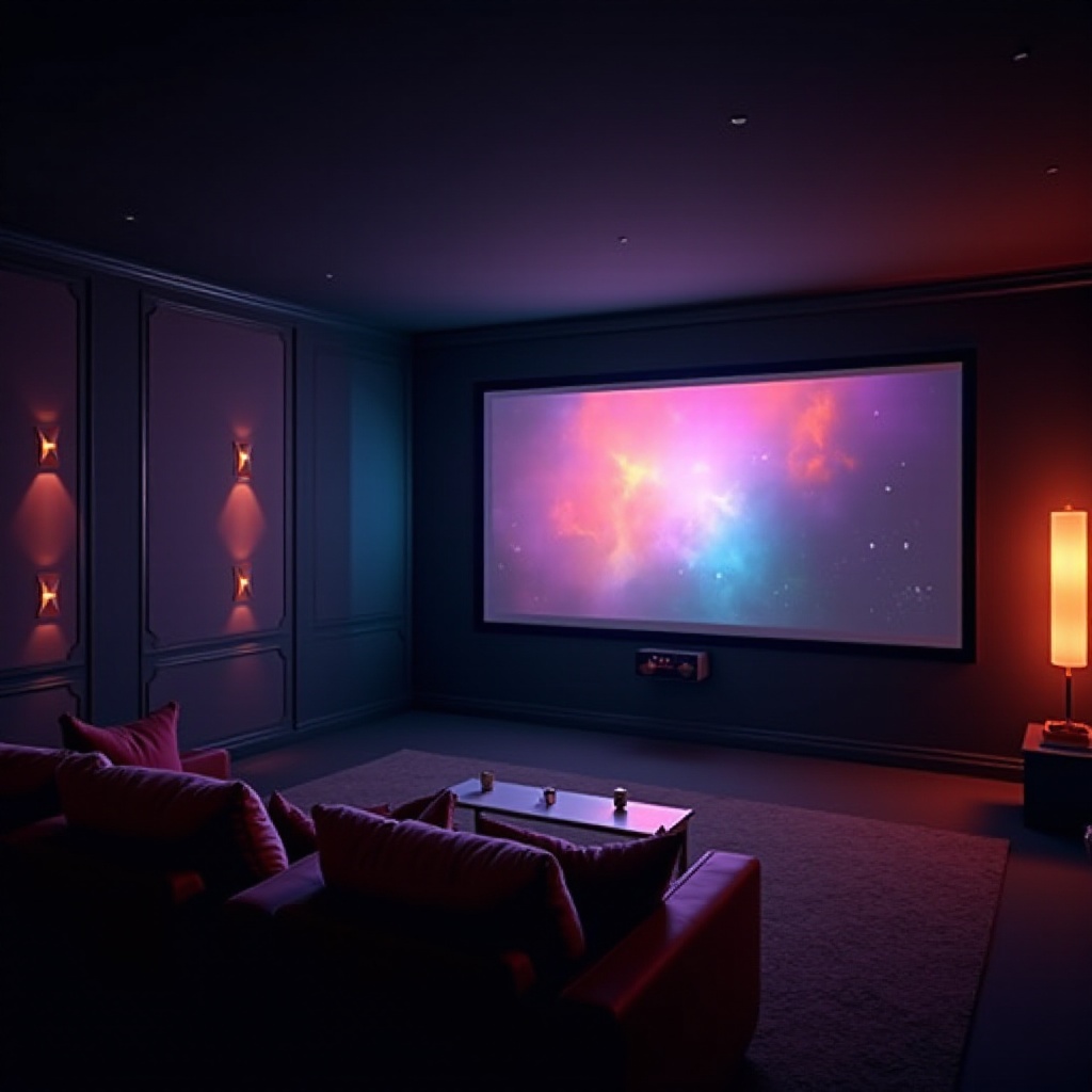 proiector de lux pentru cinematografe mari de acasă