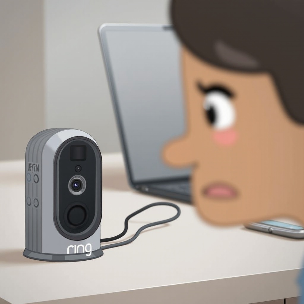 моята камера Ring не се зарежда