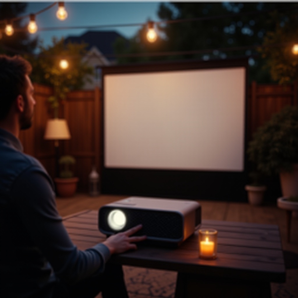 what to look for in an outdoor projector