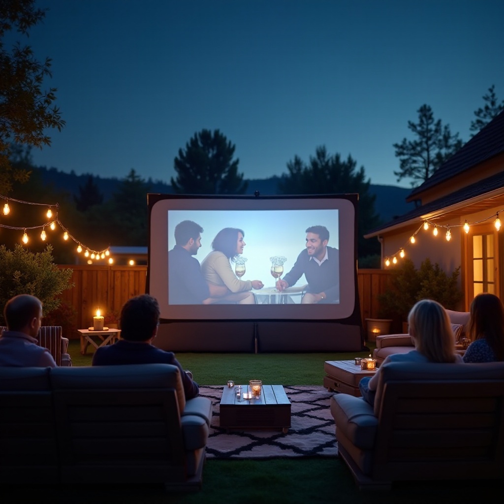 best battery powered outdoor projector