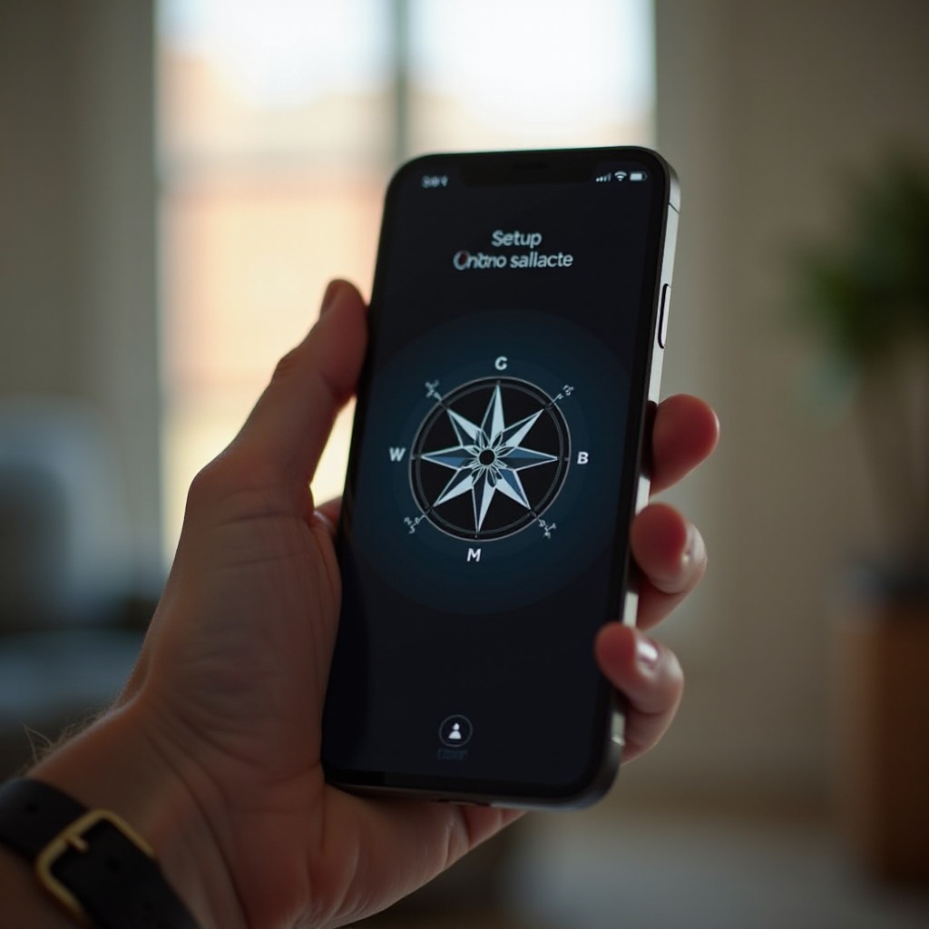 kde je můj kompas na mém iPhone