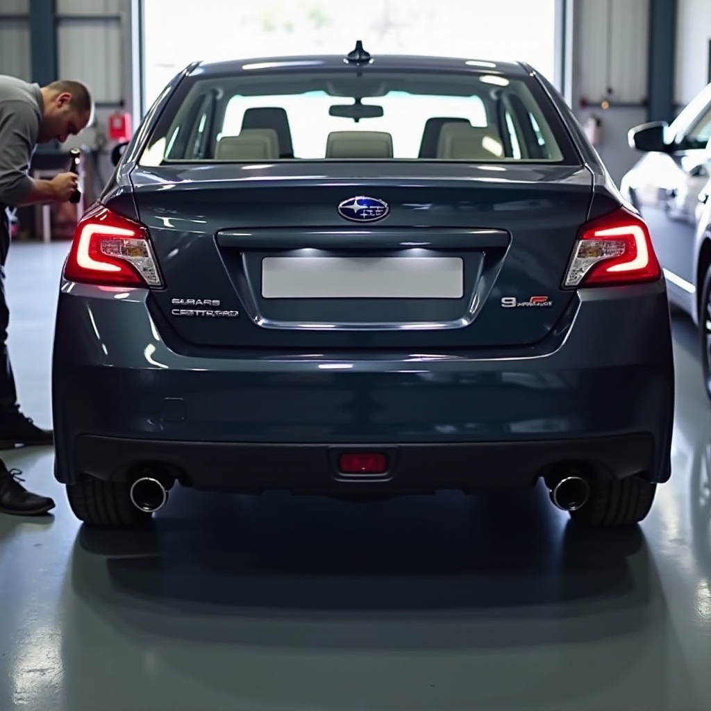 jak vyměnit tovární couvací kameru v Subaru Impreza 2015