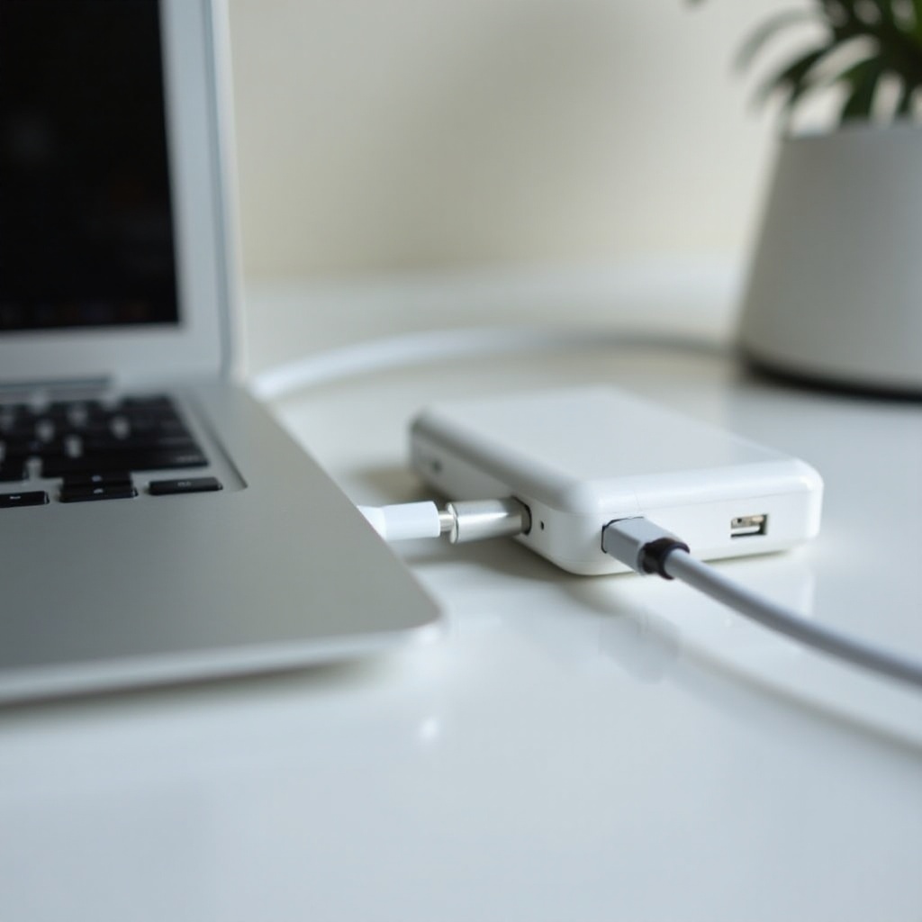 jak připojit hollyland lark m1 k macbook air