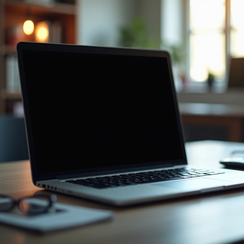 черен екран на лаптоп Toshiba