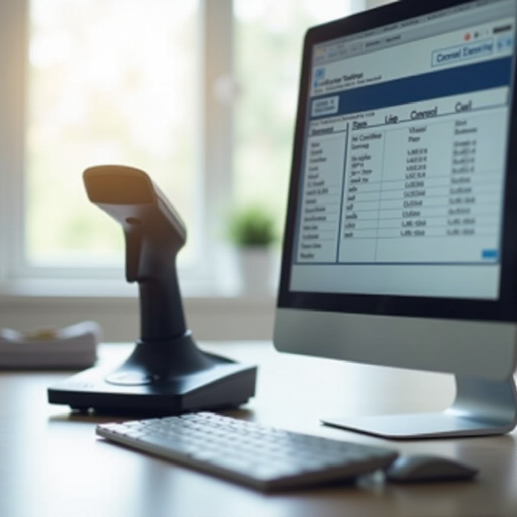 scanere de coduri de bare care funcționează cu QuickBooks