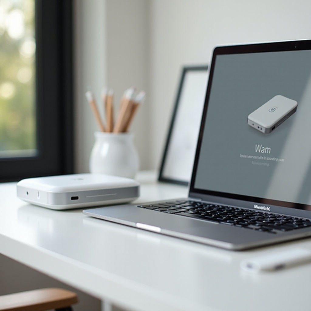 jak připojit hollyland lark m1 k macbook air