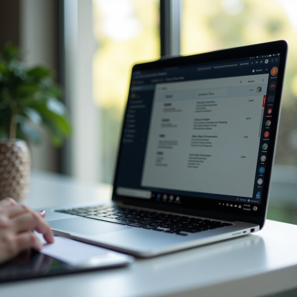 jak zmienić ustawienia Chromebooka, aby nie wyłączał się automatycznie