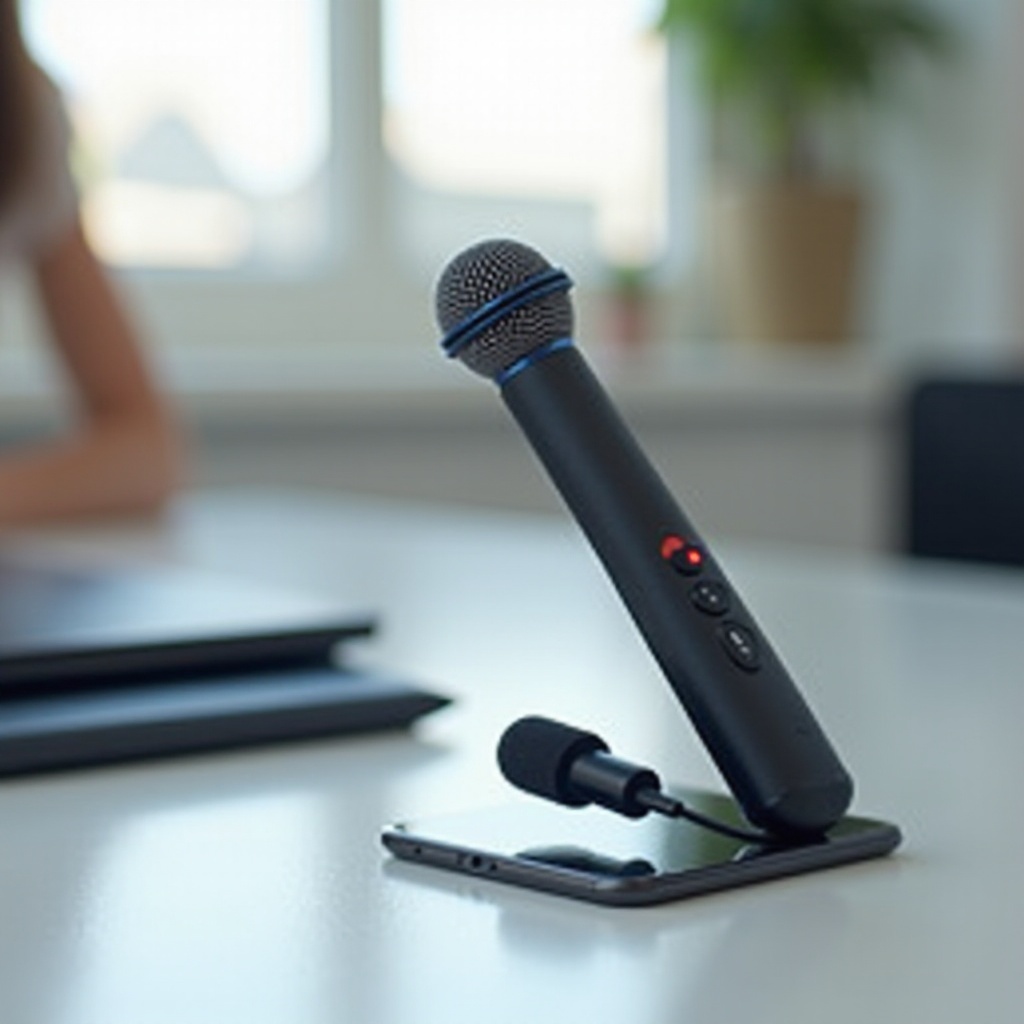 samsung galaxy phone addon microphone