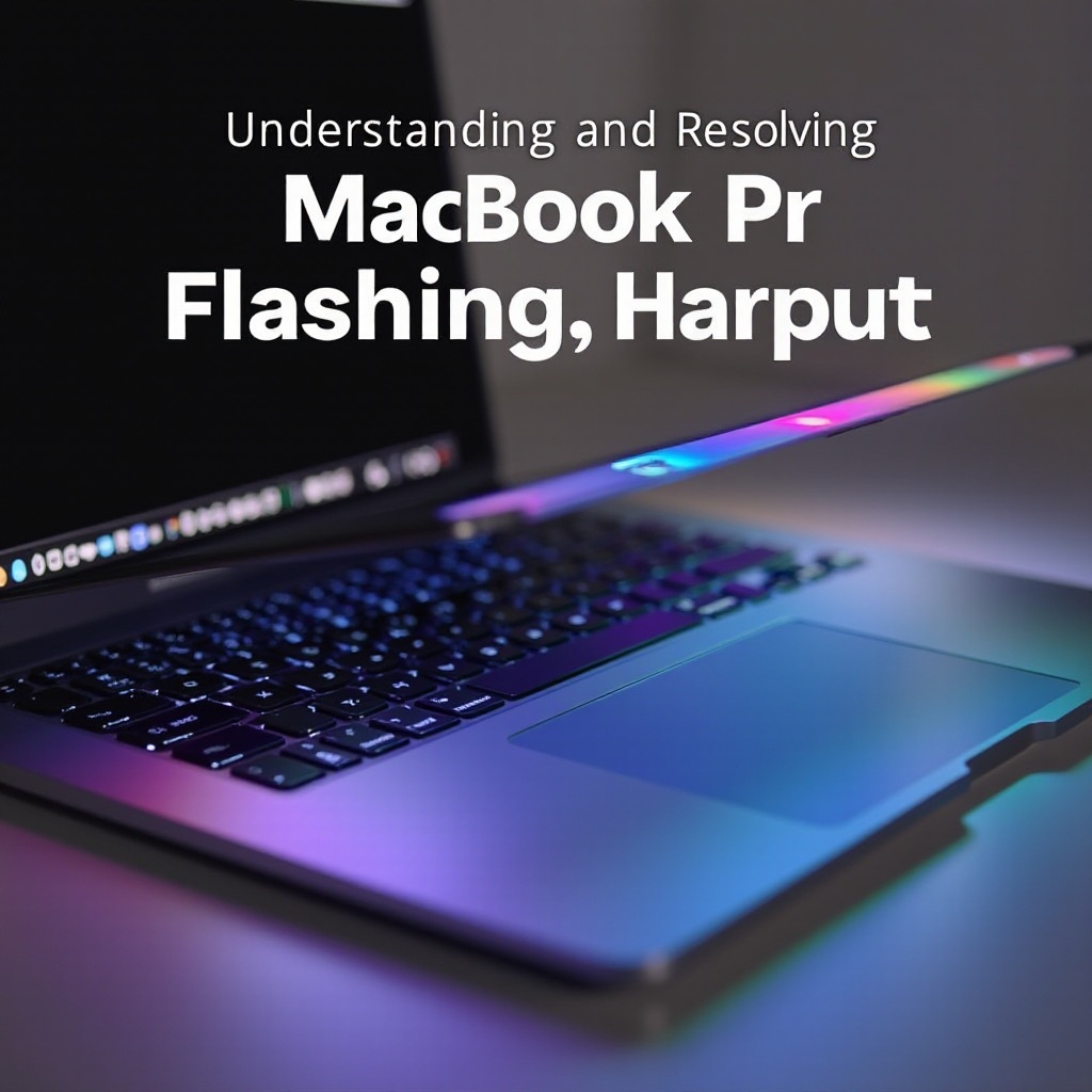 macbook pro touch bar flashing