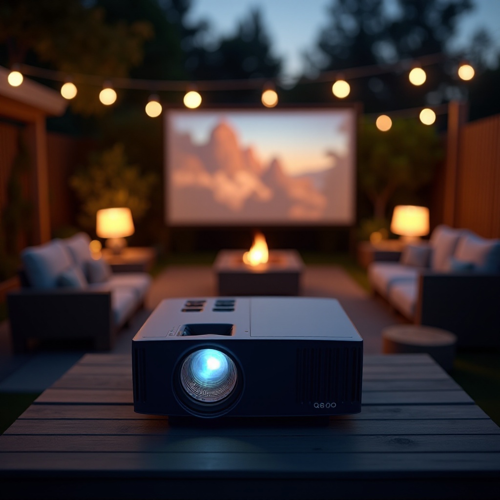 what to look for in an outdoor projector