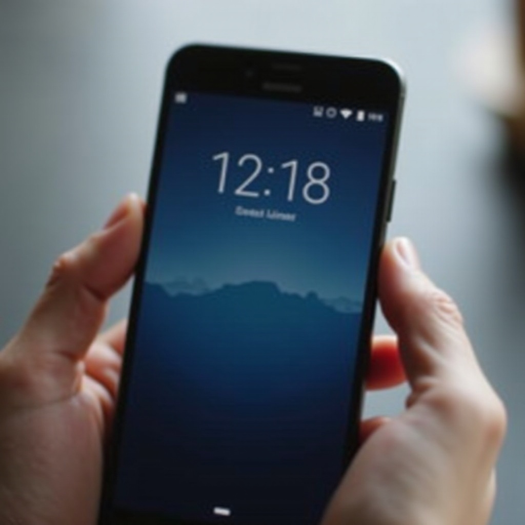 afișează ceasul pe ecranul de blocare Android