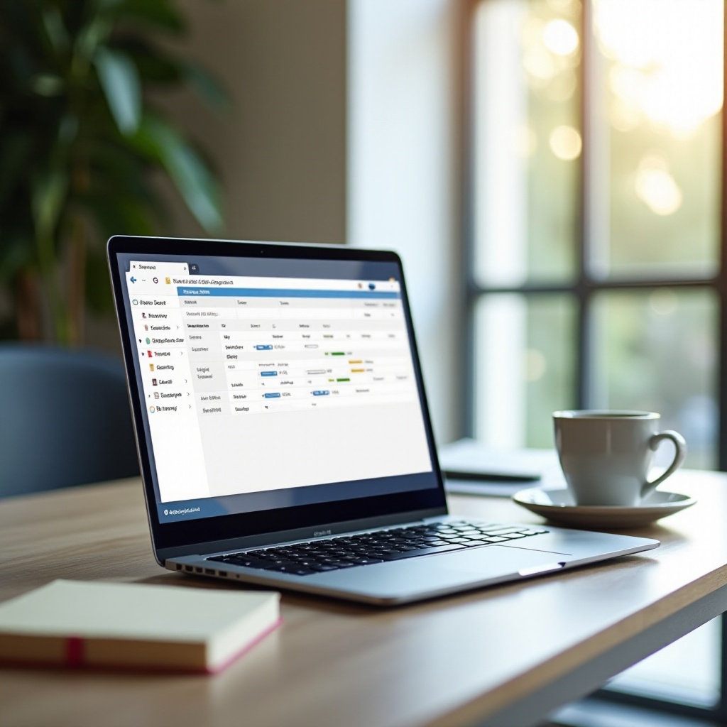 مدير المهام في Chromebook ما هو