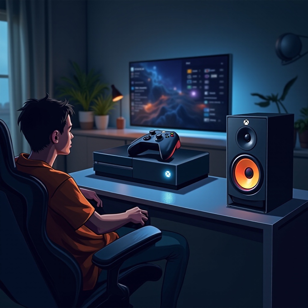 jak podłączyć głośnik do xbox one