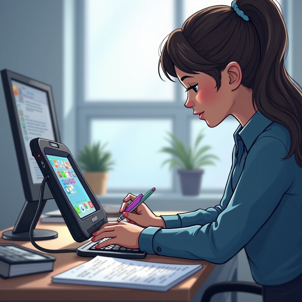 شاشة vtech لا تتصل