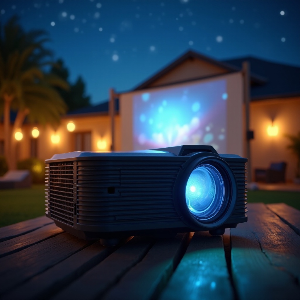 что искать в уличном проекторе